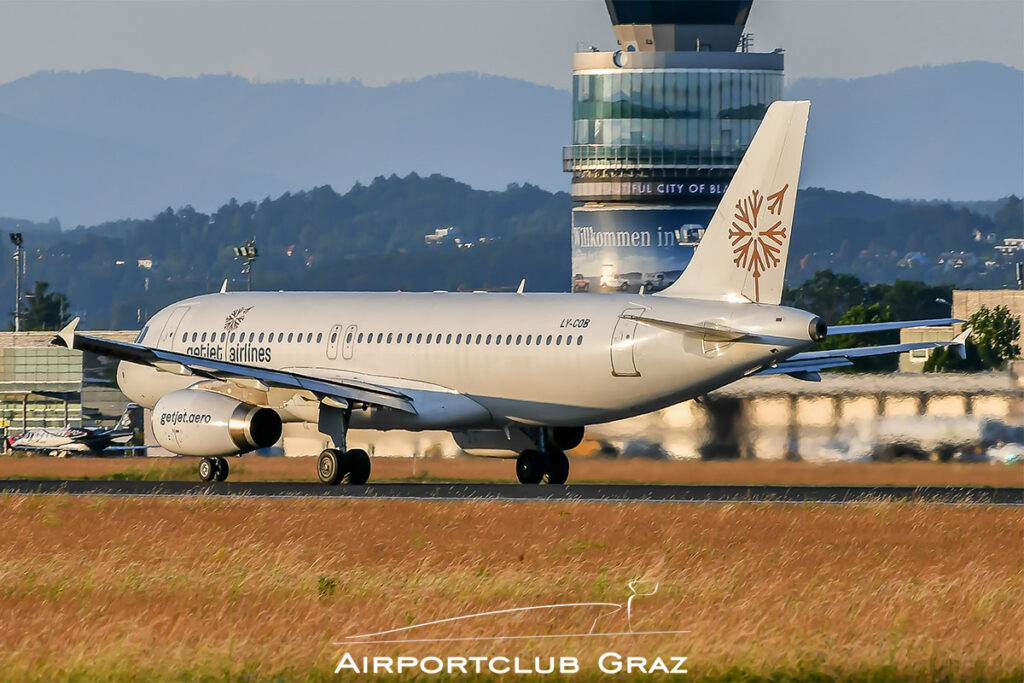 GetJet Airlines Airbus A320-232 LY-COB