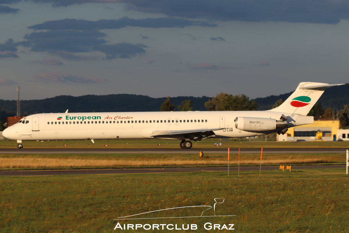 European Air Charter McDonnell Douglas MD-82 LZ-LDM