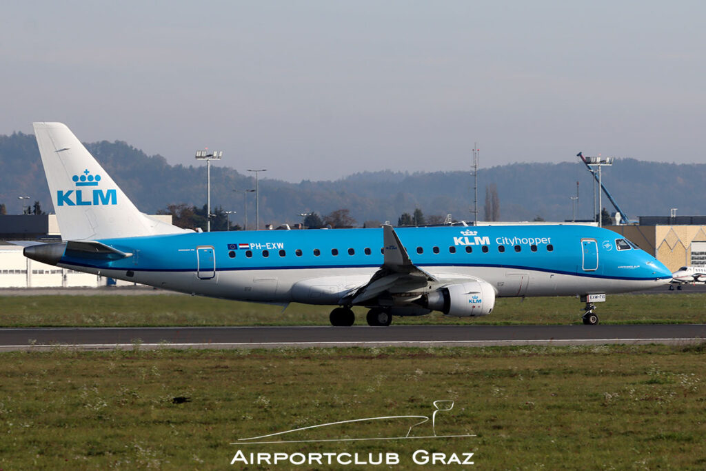 KLM Cityhopper Embraer 175 PH-EXW