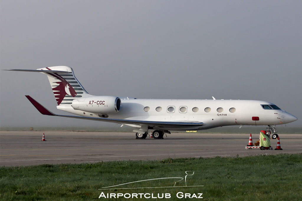 Qatar Executive Gulfstream G650ER A7-CGC