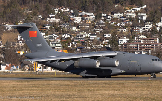 PLAAF Xian Y-20A in Innsbruck