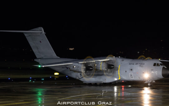 RAF Airbus A400M in Graz