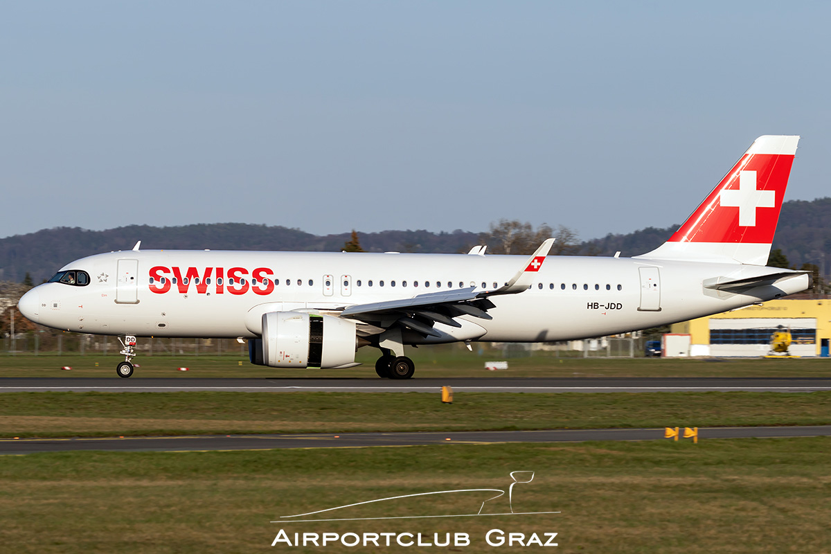 Swiss Airbus A320-271N HB-JDD