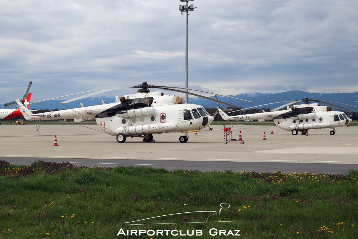 Ukrainian Helicopters Mil Mi-8MTV UR-HLP UR-HLS