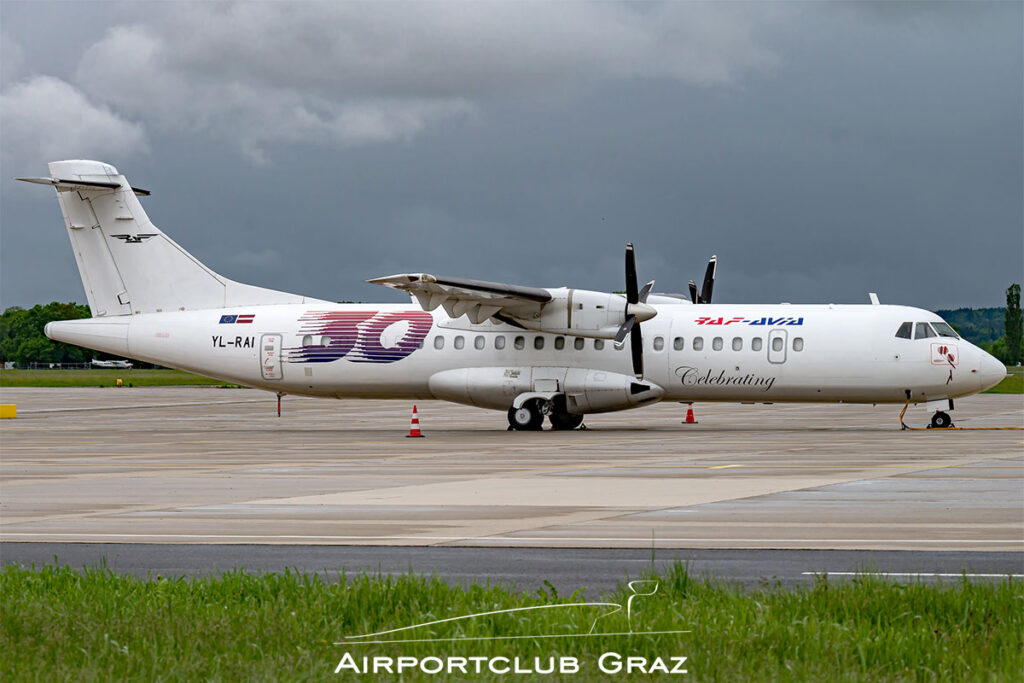 Raf-Avia ATR 72-202(F) YL-RAI