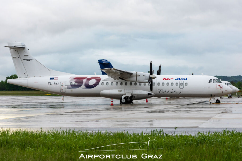 Raf-Avia ATR 72-202(F) YL-RAI