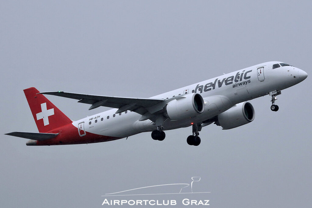Helvetic Airways Embraer 190-E2 HB-AZH