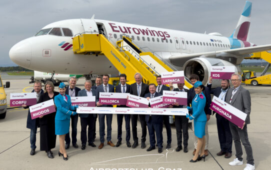 Graz ist neue Eurowings Basis
