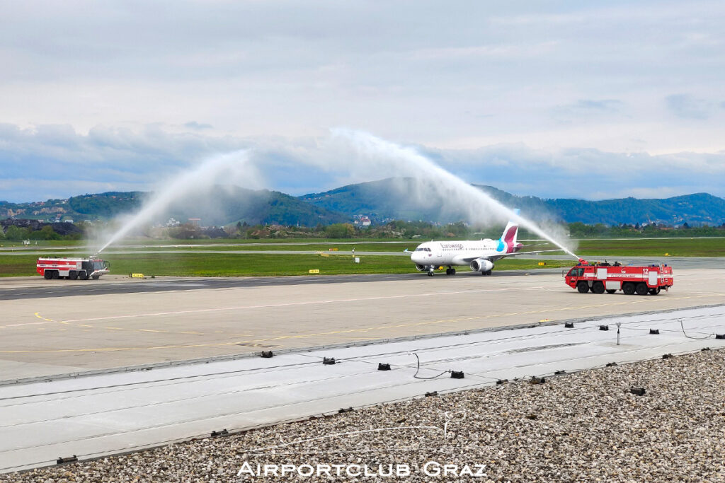 Eurowings Basis Eröffnung Graz