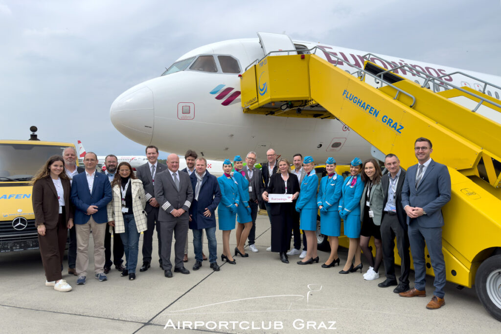 Eurowings Basis Eröffnung Graz