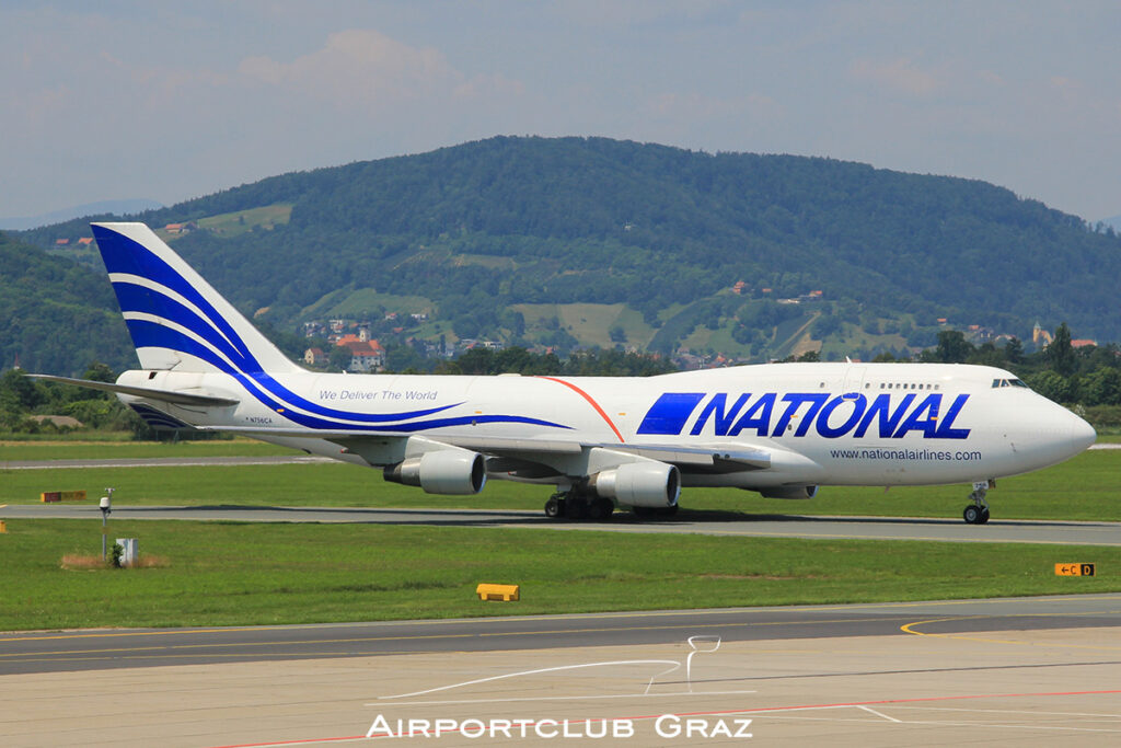 National Airlines Boeing 747-412(BCF) N756CA