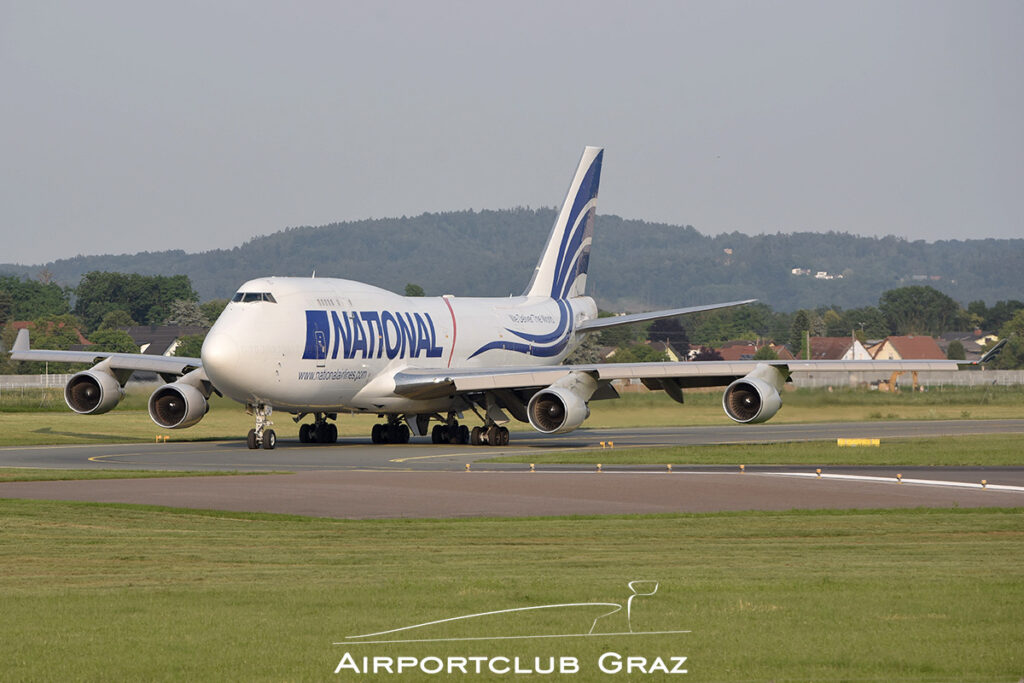 National Airlines Boeing 747-412(BCF) N756CA