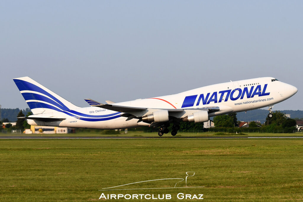 National Airlines Boeing 747-412(BCF) N756CA