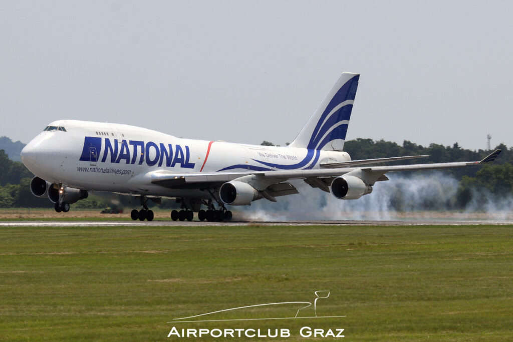 National Airlines Boeing 747-412(BCF) N756CA