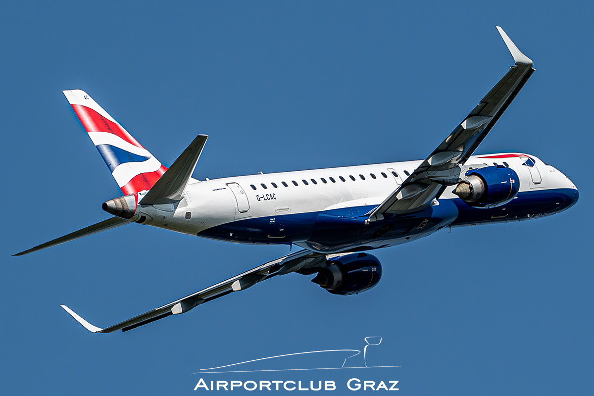 BA CityFlyer Embraer 190 G-LCAC