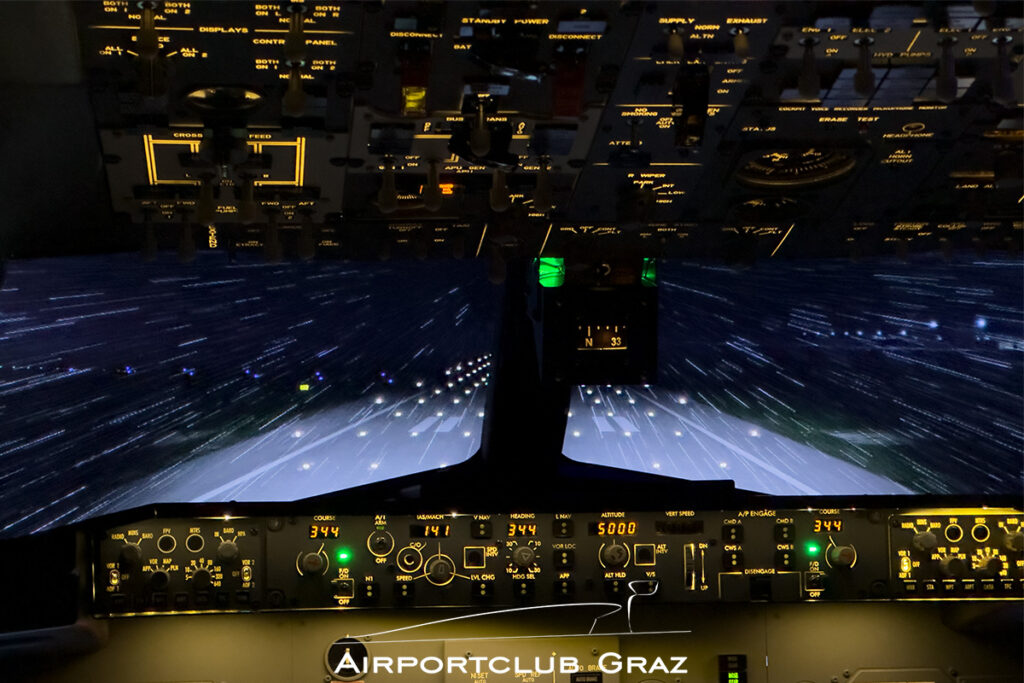 Simulatorflug GATE-08