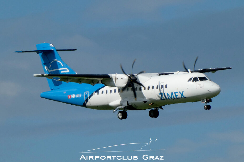 Zimex Aviation ATR 42-500 HB-ALN