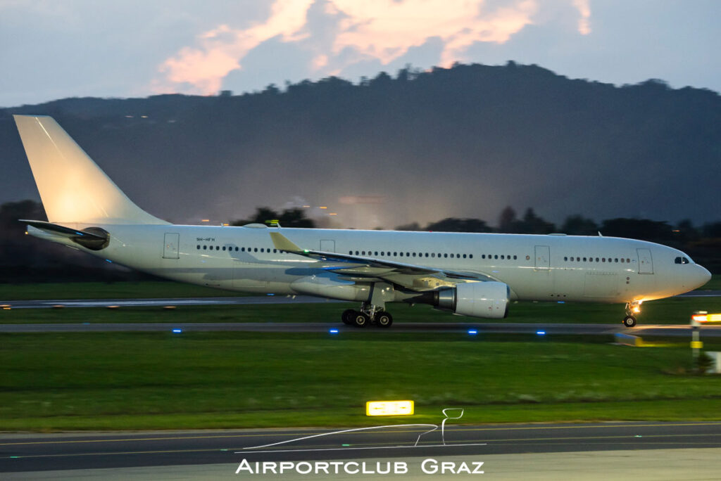 HiFly Malta Airbus A330-202 9H-HFH