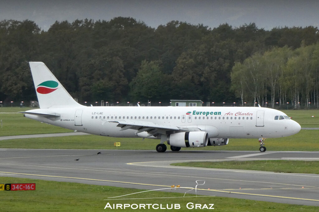 European Air Charter Airbus A320-231 LZ-LAE