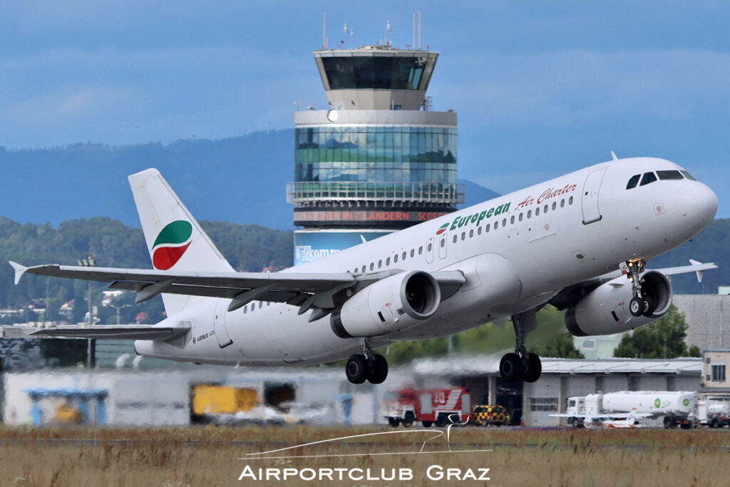 European Air Charter Airbus A320-231 LZ-LAG