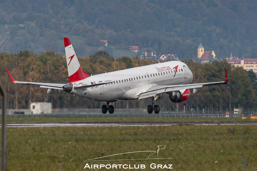 Austrian Airlines Embraer 195 OE-LWJ