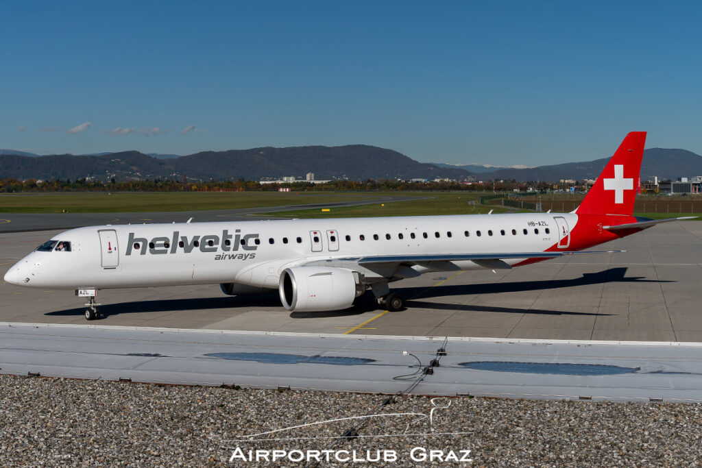 Helvetic Airways Embraer 195-E2 HB-AZL
