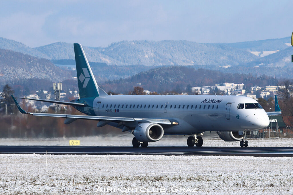 Air Dolomiti Embraer 195 I-ADJK