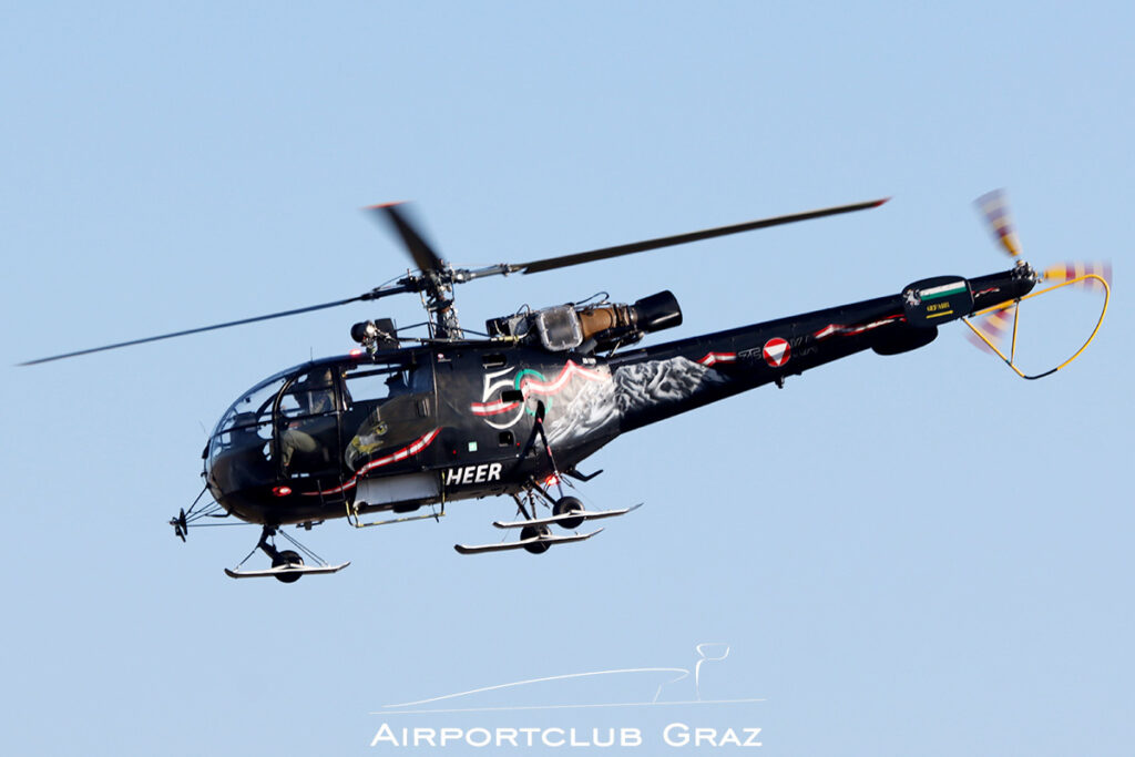 Bundesheer Aérospatiale SA 316B Alouette III 3E-KA