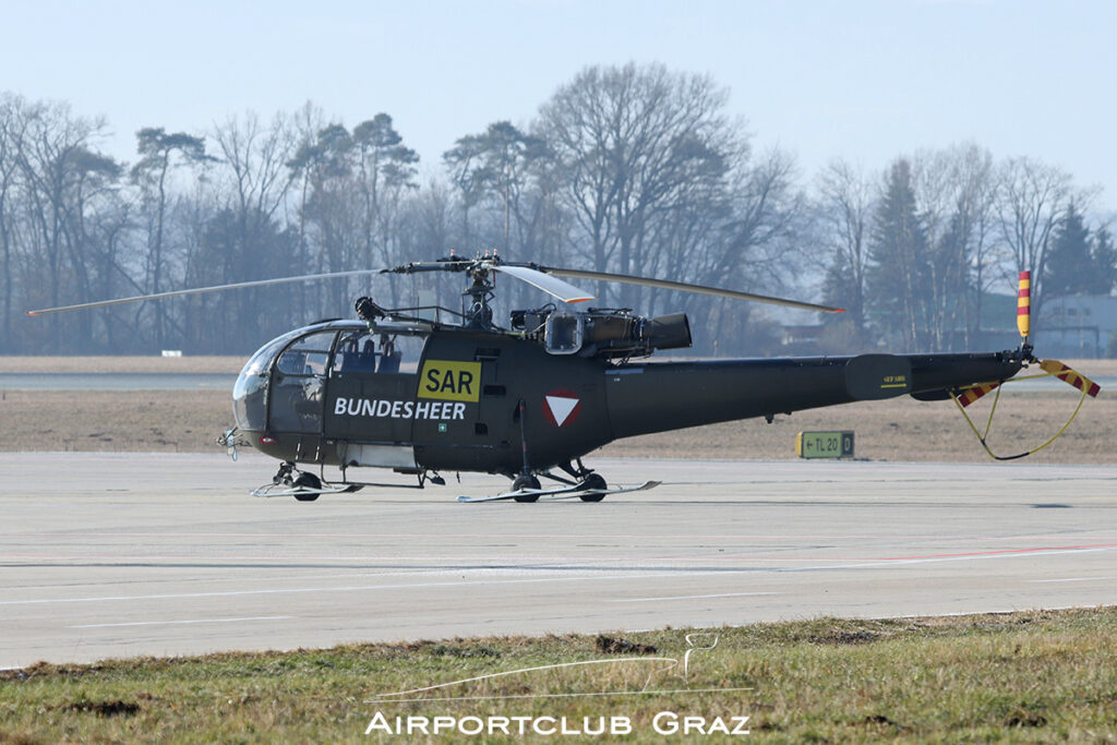 Bundesheer Aérospatiale SA 316B Alouette III 3E-KV