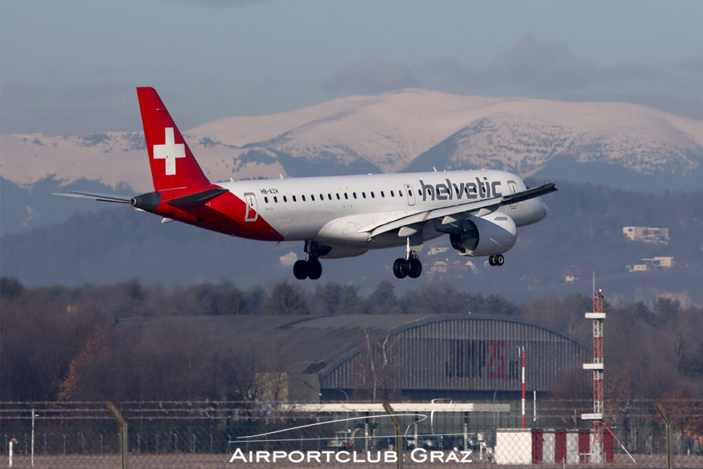 Helvetic Airways Embraer 190-E2 HB-AZH