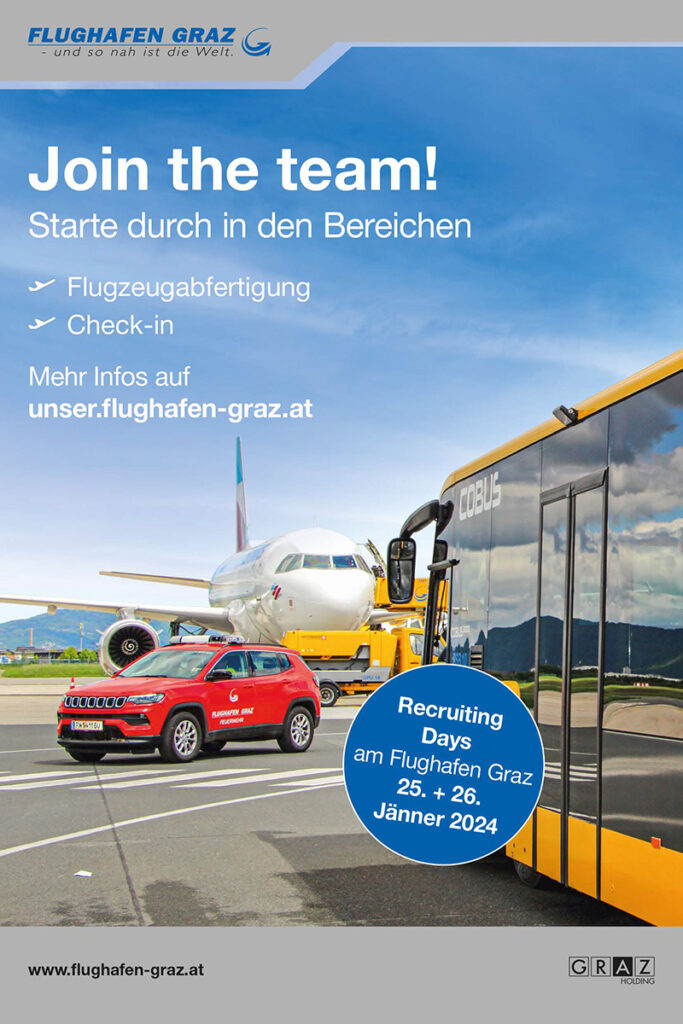 Recruiting Days am Flughafen Graz