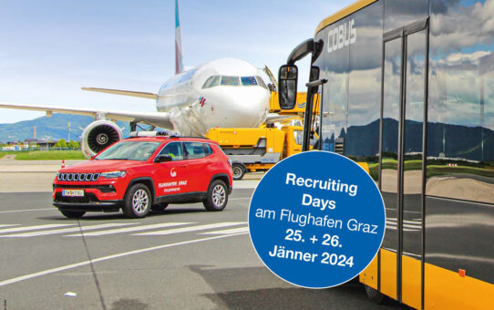 Recruiting Days am Flughafen Graz