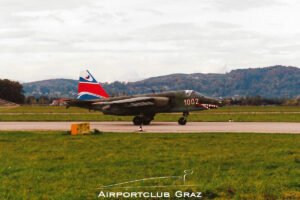 Czech Air Force Sukhoi Su-25K 1002