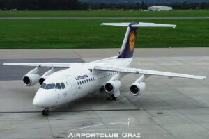Lufthansa CityLine BAe Avro RJ85 D-AVRR