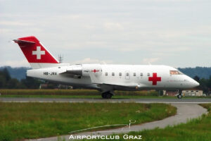 REGA Bombardier CL-600-2B16 Challenger 604 HB-JRA