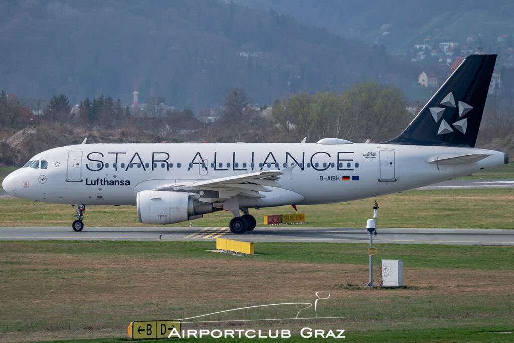 Lufthansa Airbus A319-112 D-AIBH