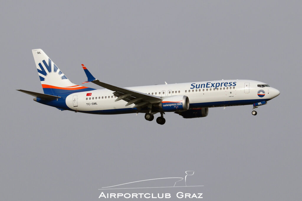 SunExpress Boeing 737-8 MAX TC-SML