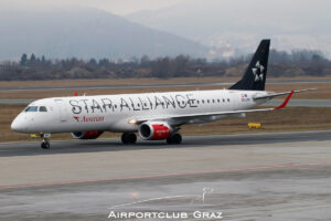 Austrian Airlines Embraer 195 OE-LWH