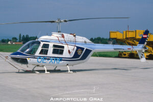 Aerial Helicopter Agusta-Bell AB-206A JetRanger OE-XRF