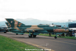 Hungarian Air Force MiG-21 Fishbed 5531