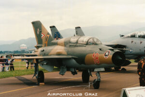Hungarian Air Force MiG-21UM Mongol B 18