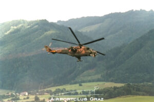 Slovakia Air Force Mil Mi-24V Hind E 0813