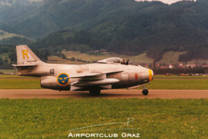 Swedish Air Force Historic Flight Saab J-29F Tunnan SE-DXB