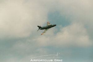 Swedish Air Force Historic Flight Saab J-32B Lansen SE-RMF