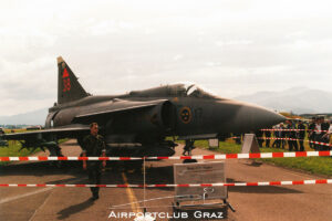 Swedish Air Force Historic Flight Saab JA37D Viggen