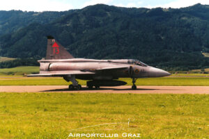 Swedish Air Force Historic Flight Saab JA37D Viggen