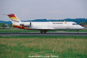 Tyrolean Airways CRJ-200LR OE-LCG