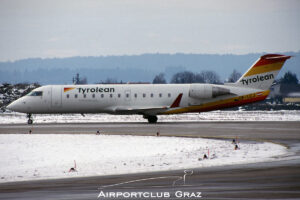 Tyrolean Airways CRJ-200LR OE-LCJ