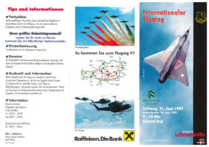 Flyer Internationaler Flugtag 1997