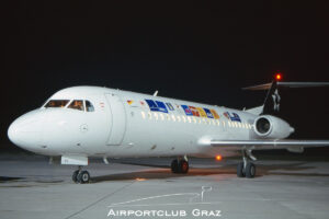 Tyrolean Airways Fokker 70 OE-LFG